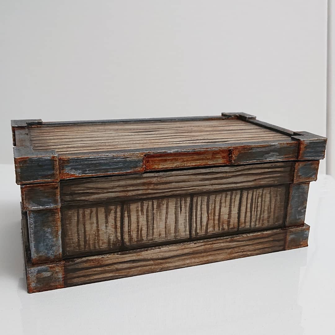 Rust Large Wooden Box by toshirohkatana on DeviantArt