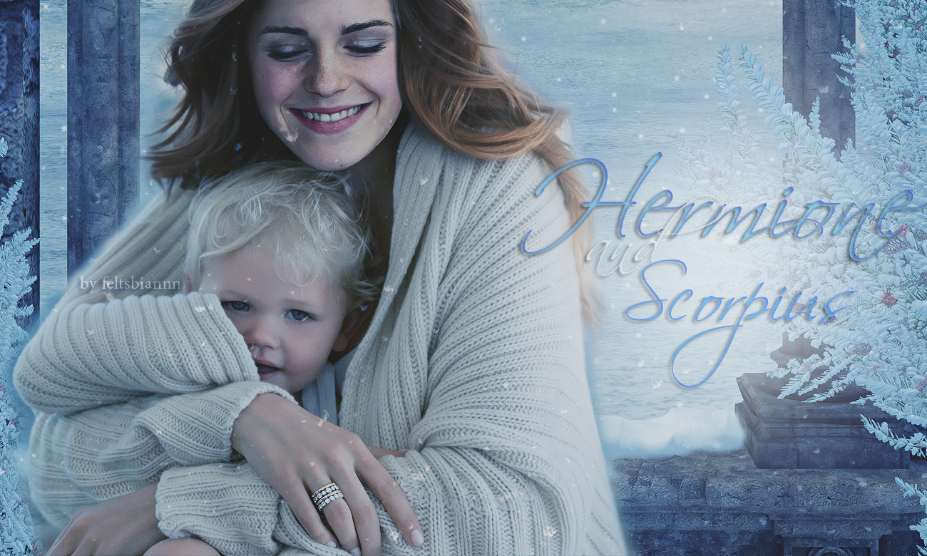 Hermione and her son Scorpius