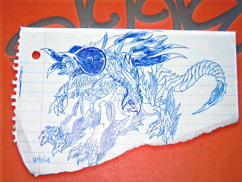 Scrap Demon Deviantart scrap demon by TheWolfMaria on DeviantArt