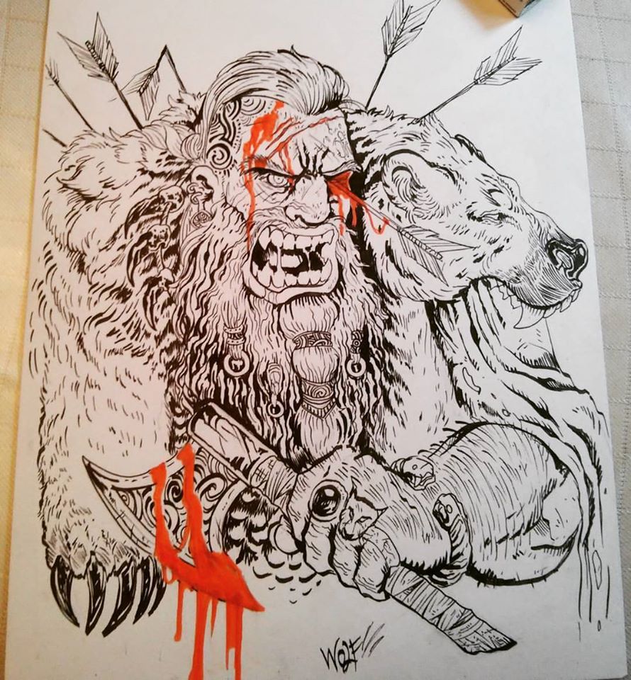 Wounded Berserker Viking By Thewolfmaria On Deviantart Wounded Berserker Viking By Thewolfmaria On Deviantart