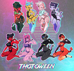 THOTOWEEN: Demon Adopts [0/8 OPEN]