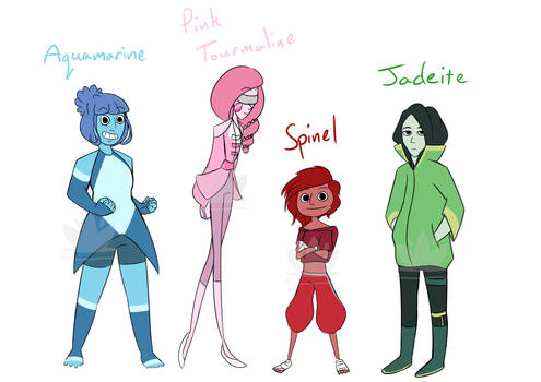 My Official Gemsona OC's