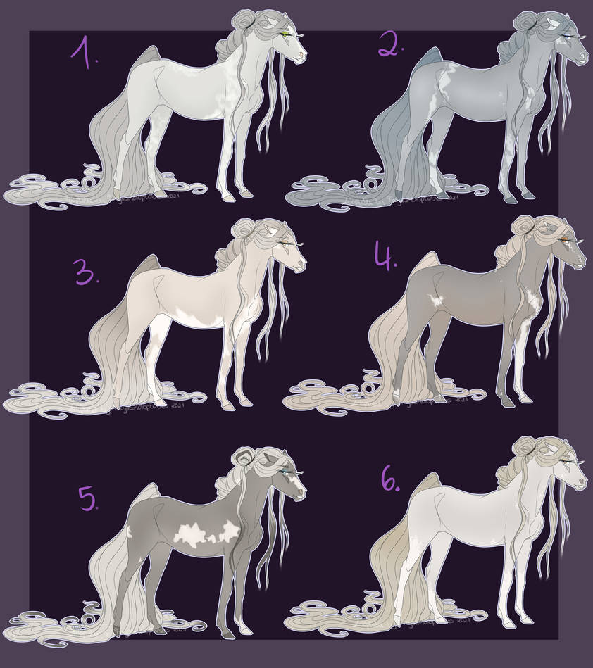 Shades Of Grey (5/6 Horse Adopts) Open