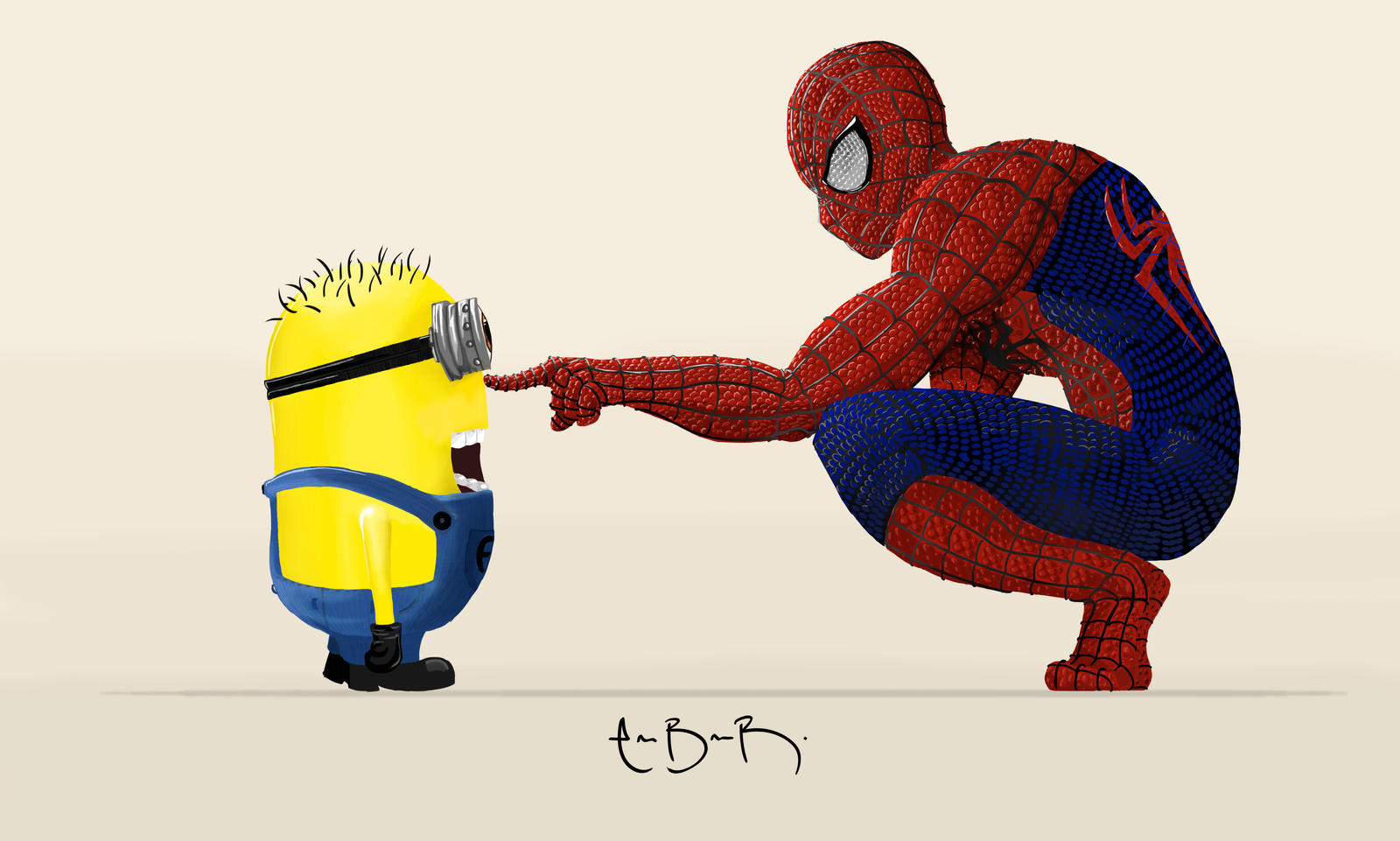 Minion Insect Man Minion and Spiderman by ensarofficial on DeviantArt