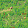 Ejemplo tileset bosque