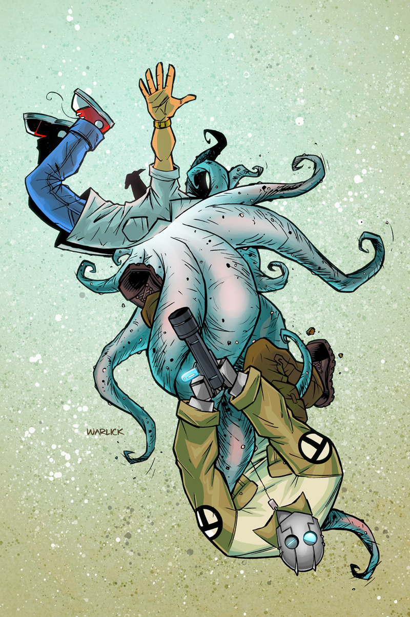 Atomic Robo Pin Up