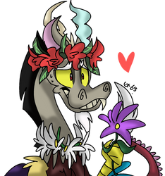 Discord's Flowers by Dizzee-Toaster