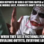 Joker slams Feminism