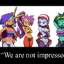 Wayforward girls are not amused