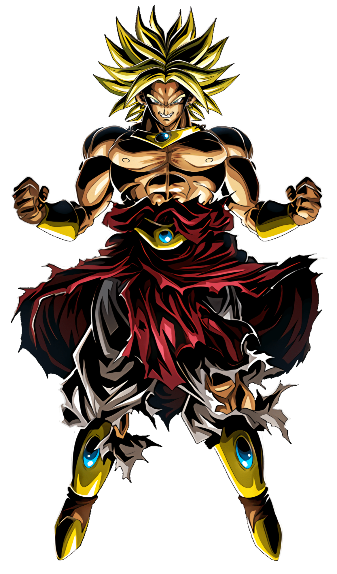 Ssj Types Super Saiyan Broly(Second coming) by 758tetsu on DeviantArt