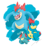 Totodile's Family