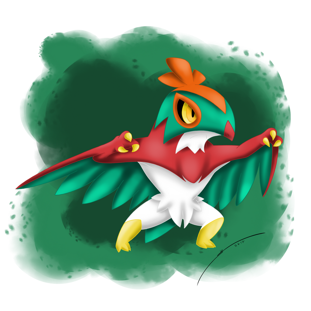 Hawlucha by DarkraiLady on DeviantArt