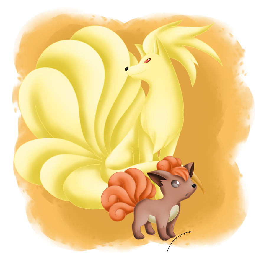 Vulpix's Family 2 by DarkraiLady on DeviantArt