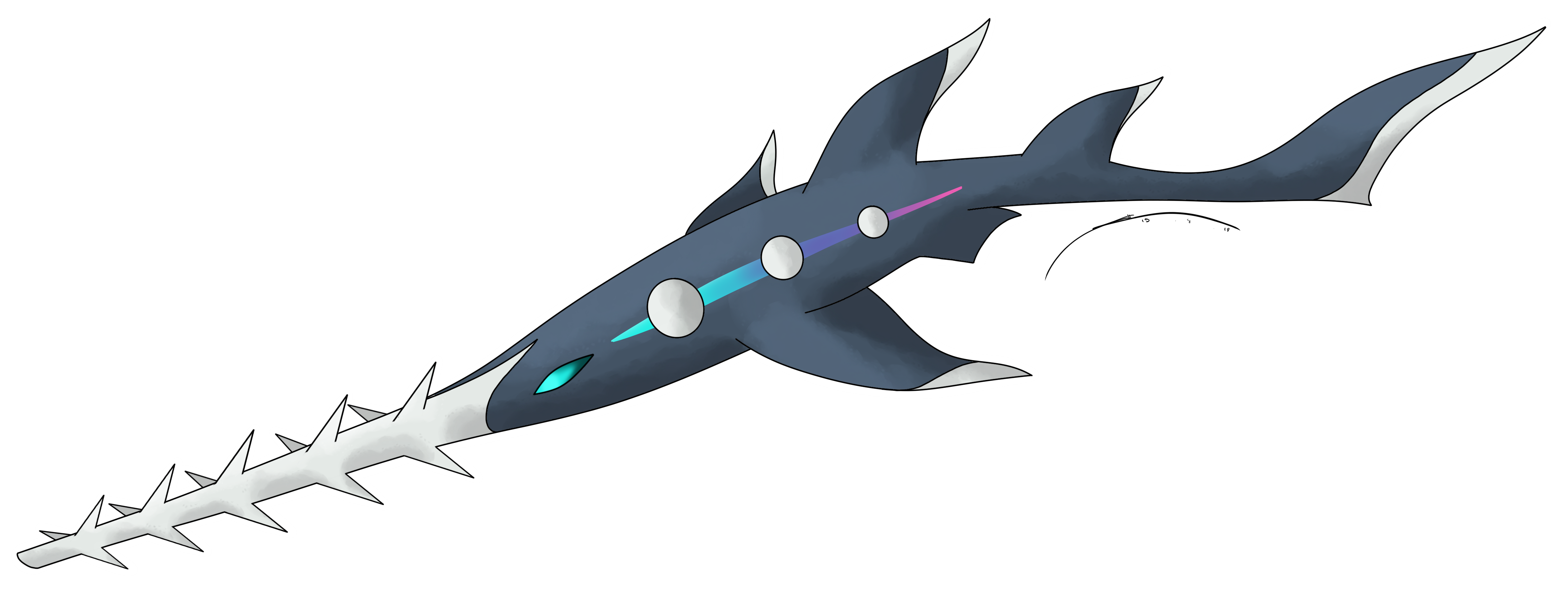 Shawdor The Shark Fakemon by DarkraiLady on DeviantArt