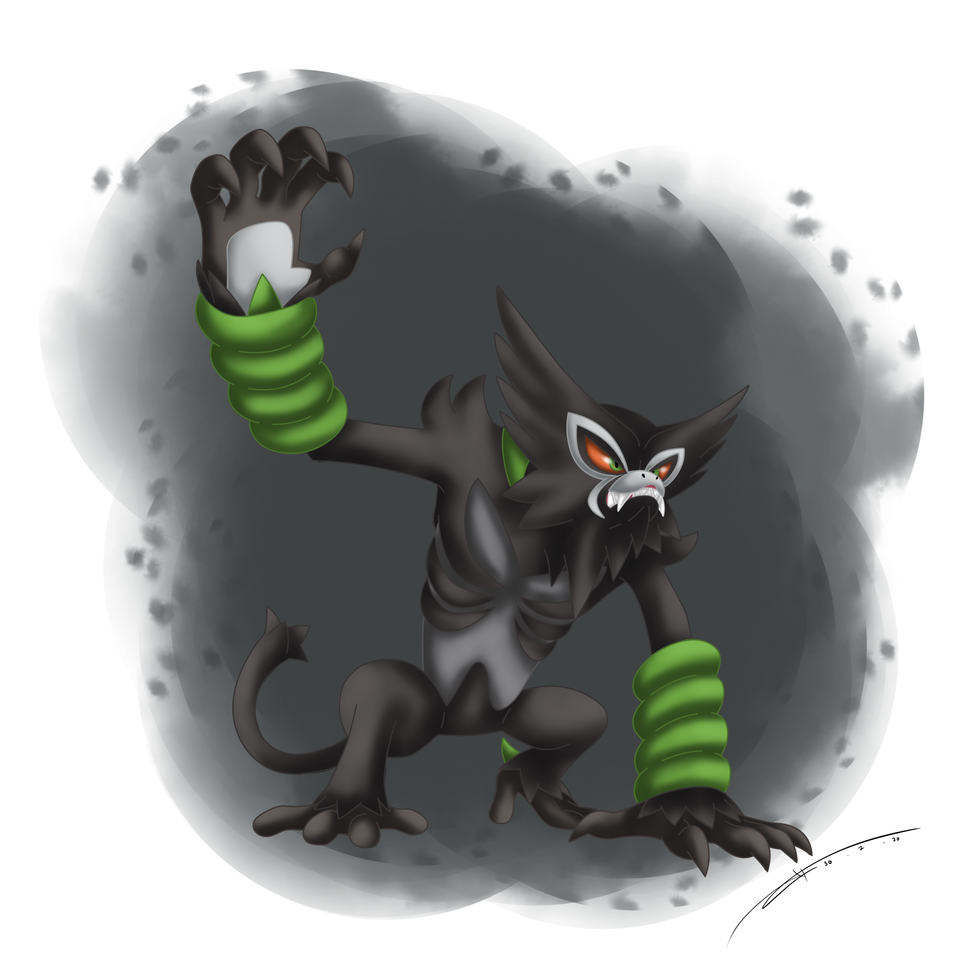 The Mythical Pokemon Zarude Mega Evolution Form by rsam on DeviantArt