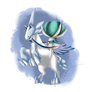 Calyrex ( Ice Rider Form )