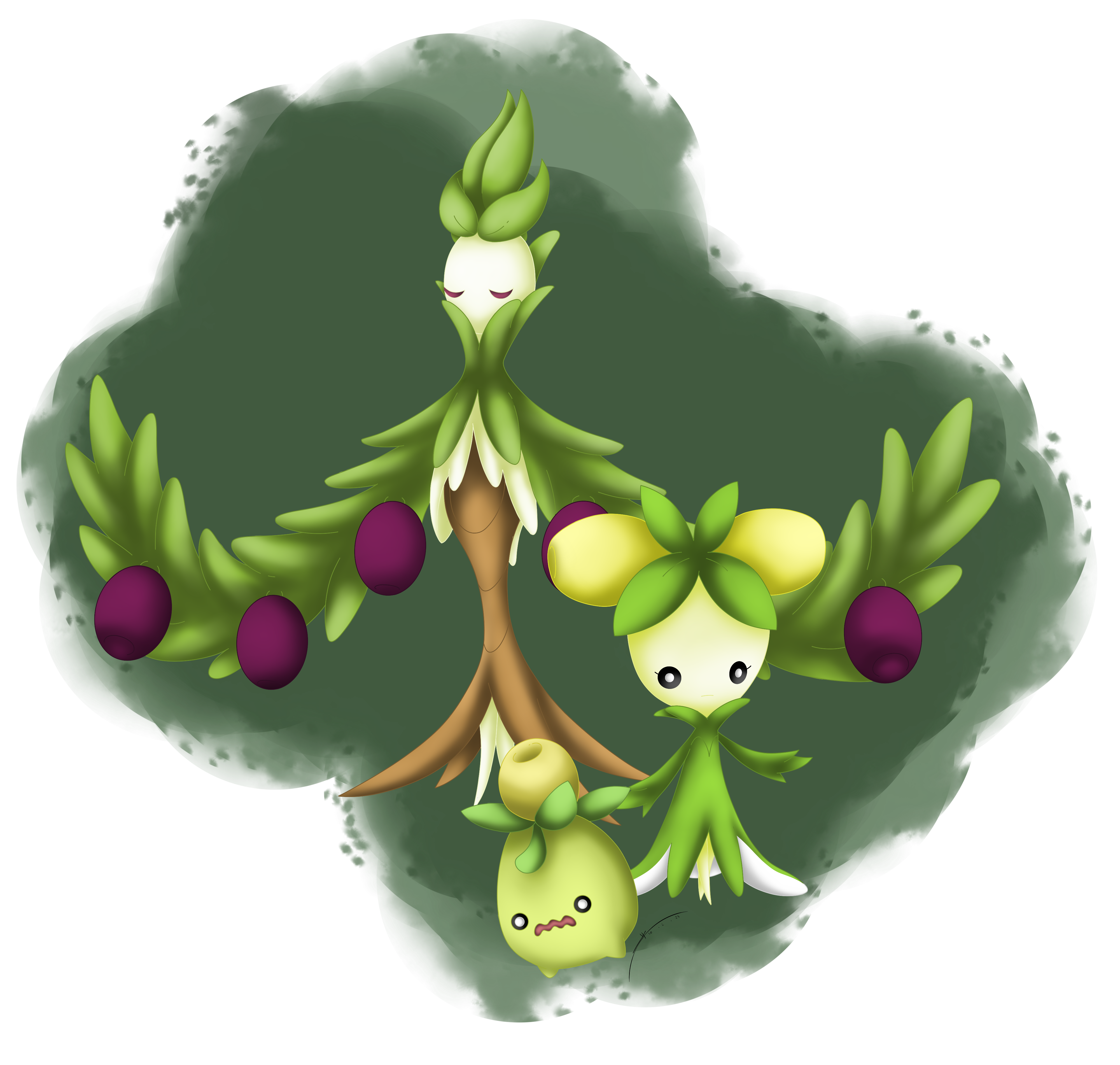 0492 - Shaymin (Land Form) by BriannaBellerose on DeviantArt