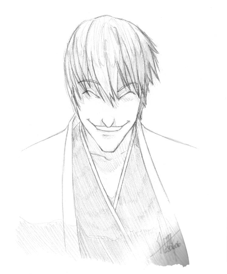 bleach ichimaru by binz on DeviantArt