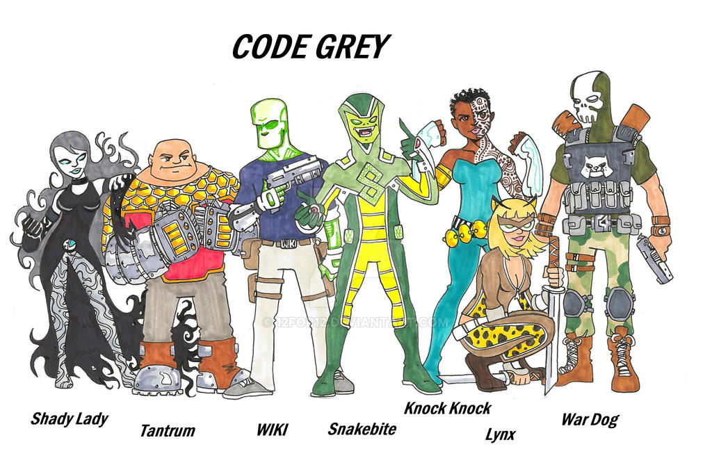 Cartoon Code Grey OC Code Grey Purchased by ASPYRE 3.29.20 by 12for12 on DeviantArt