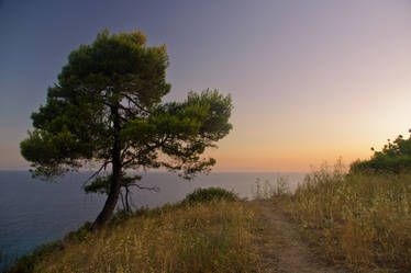 Sunset in Greece