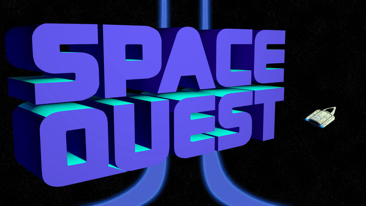 Quest 2 wifi. Спейс квест. Space Quest 5 logo. Space Quest лого. Space Quest Постер.