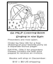 Vintage My Little Pony Coloring Book