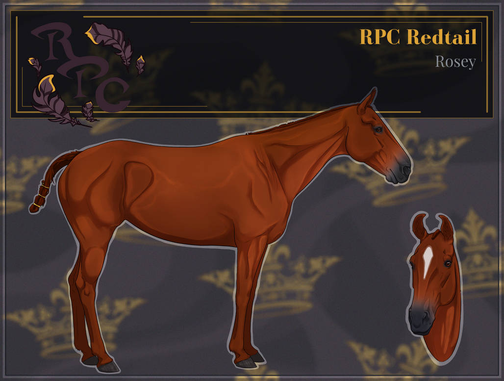RPC Redtail - Rosey by SwannyLakeStables on DeviantArt