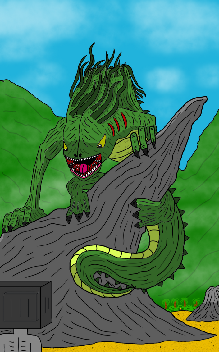 Monster lizard by comicsfantasyhalt67 on DeviantArt