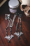 Bats necklaces by MononokeGenbu