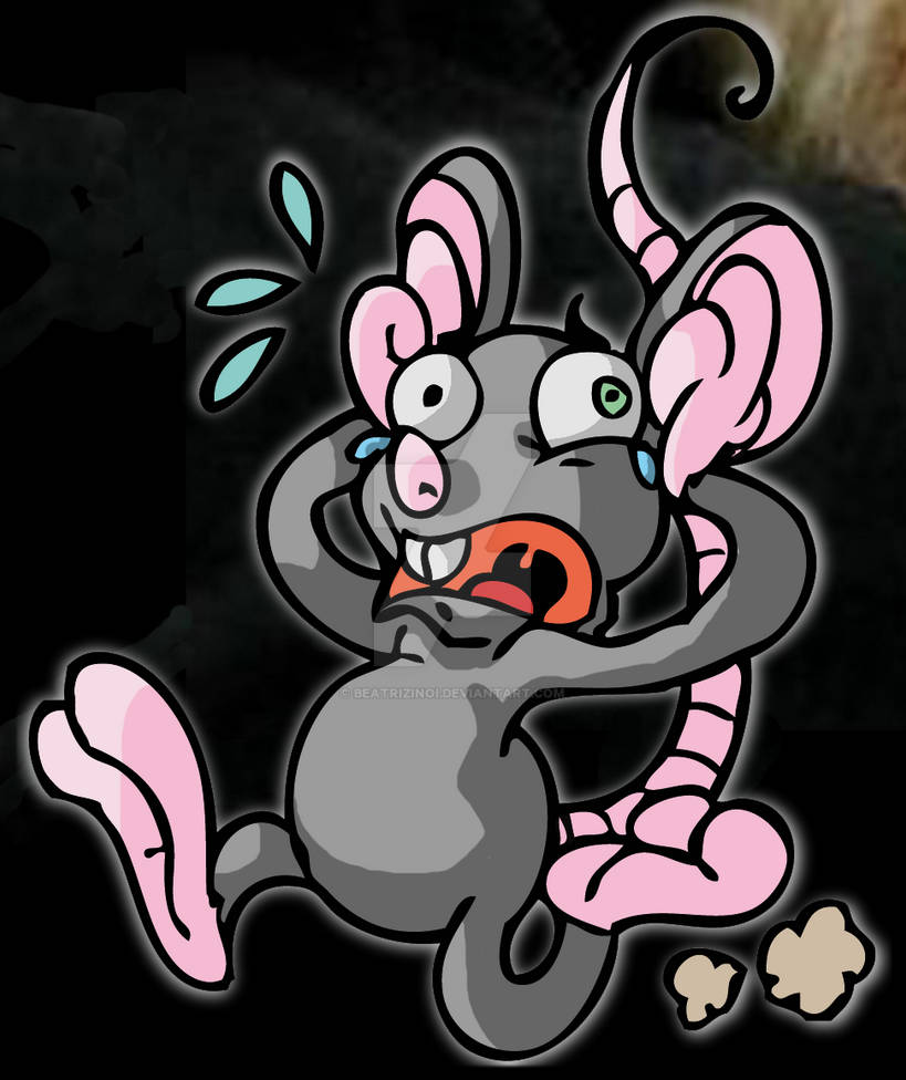 Raton asustado by BeatrizINOI on DeviantArt Raton asustado by BeatrizINOI on DeviantArt