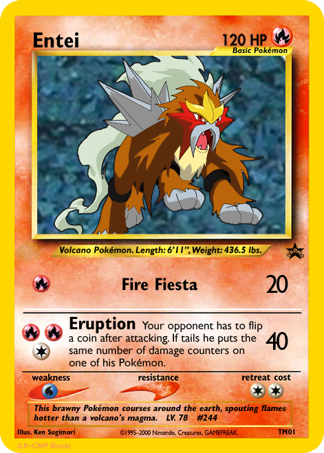 Entei by Mohantyt10 on DeviantArt