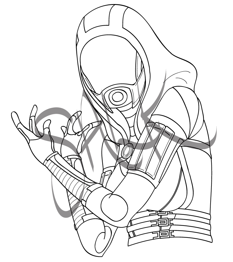 Tali Lineart