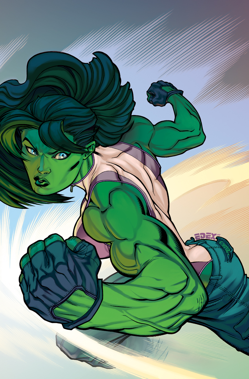 She Hulk variant by EdMcGuinness on DeviantArt