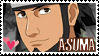 Asuma Fan Stamp by Okami-Rayne