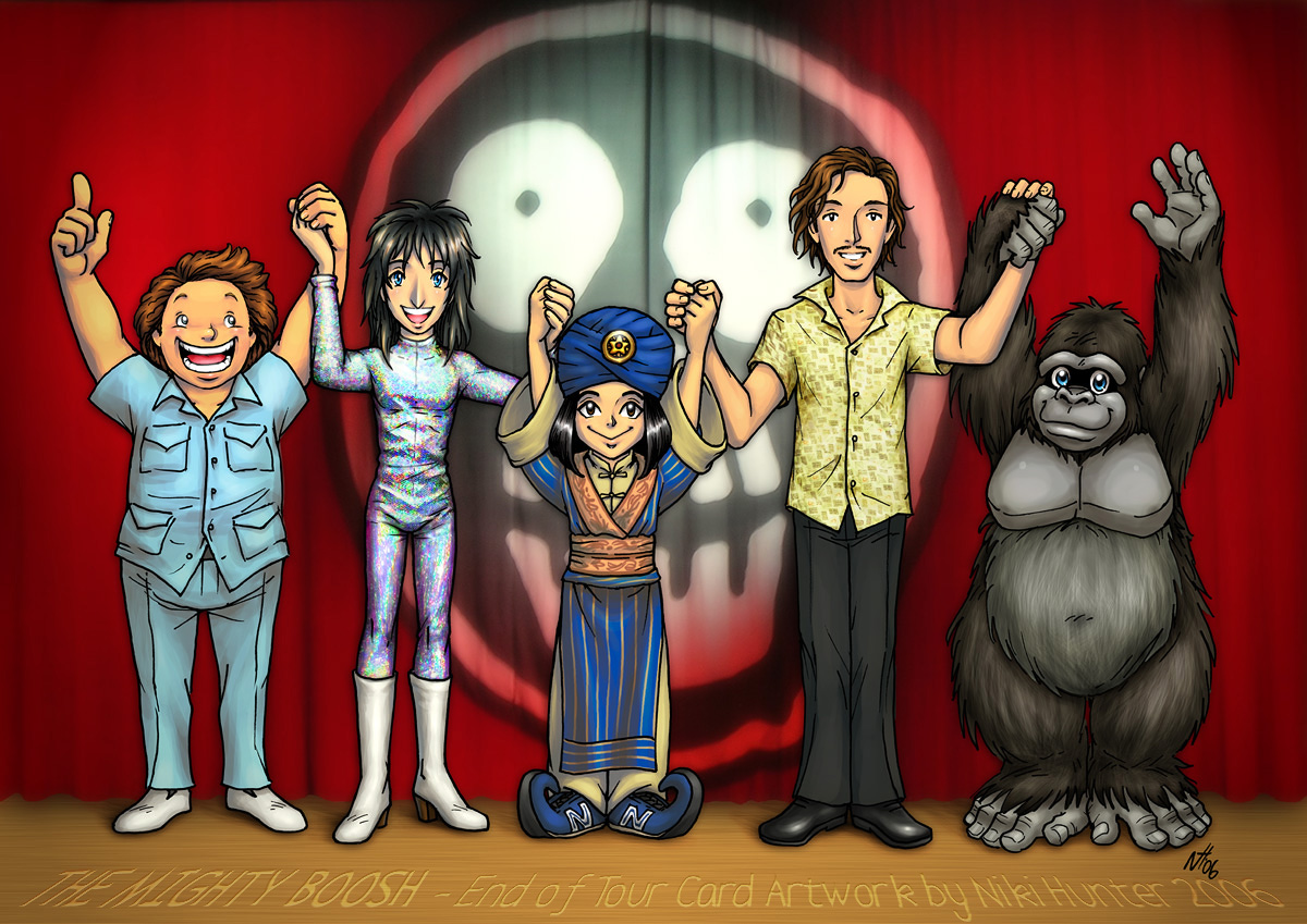 The Mighty Boosh Card Art by Niki-UK on DeviantArt