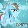 Rainbow Dash Splatter Wallpaper