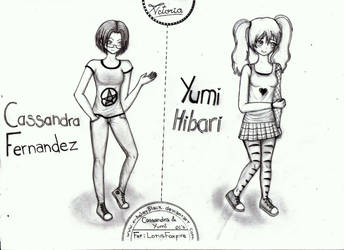 Yumi and Cassandra - LotusFoxfire