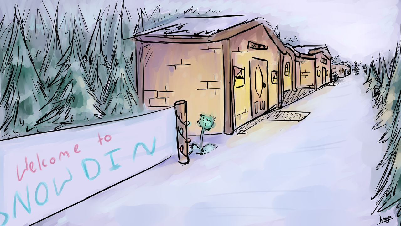 Snowdin Snow Pattern Snowdin by MayaAnims on DeviantArt