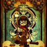STEAMPUNK TAROT THE JUSTICE