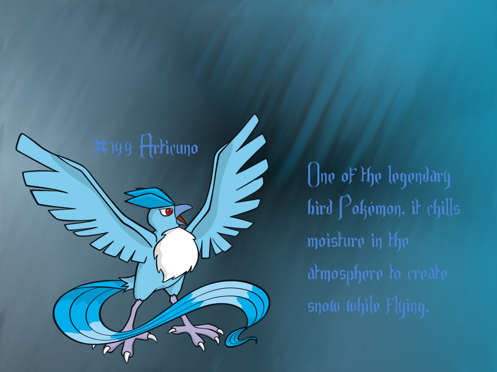 Flying Articuno by Articuno on DeviantArt