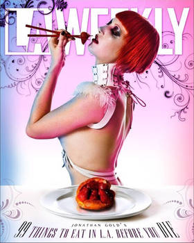 Front of double cover LA Weekly 