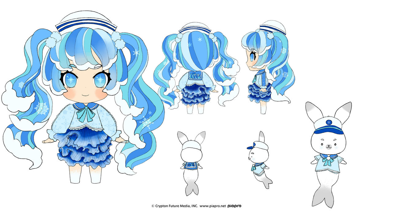 Snow Miku 2022 Contest Entry By 99centsoda On Deviantart Vocaloid Design 2022