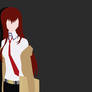 Kurisu Makise Minimal Wallpaper