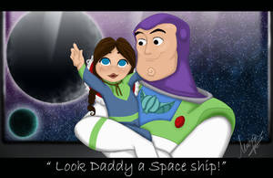 Look Daddy A Spaceship!..