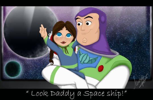 Look Daddy A Spaceship!..