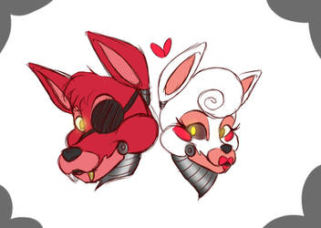 Foxy and Mangle