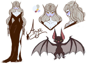 Anya design sheet WIP 