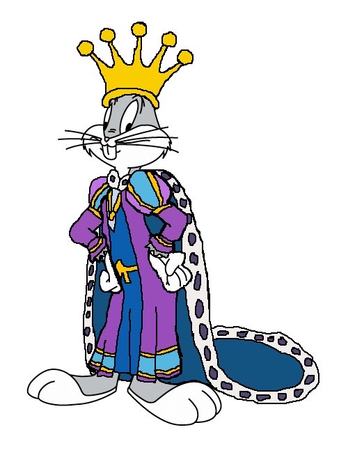 Bugs Rey King Bugs Bunny by pxr3 on DeviantArt