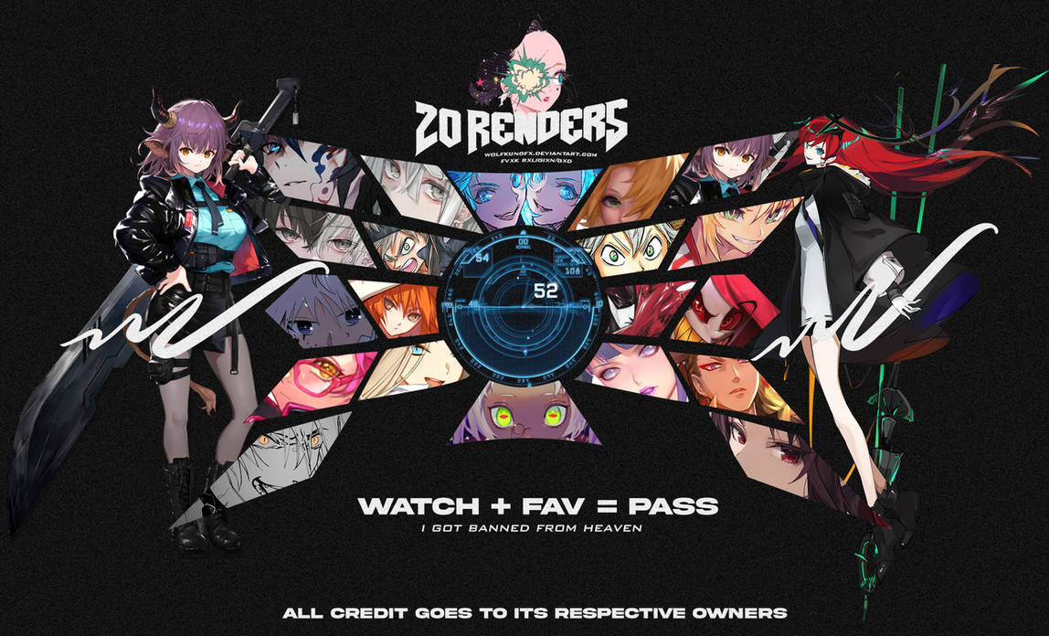 20 Render 20 Render Pack. by WolfkunGFX on DeviantArt