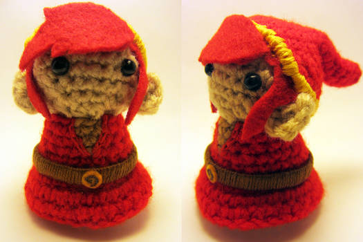 Crocheted Hero of Legend